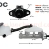 BHD-29 แม่ปั๊มเบรก HONDA JAZZ '08-14 (GE) 3/4" BOC