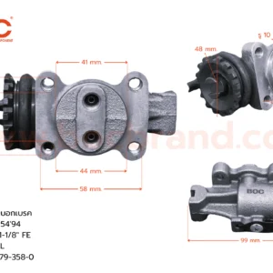 กระบอกเบรค ISUZU NHR54 '94  FRL 1-1/8" -