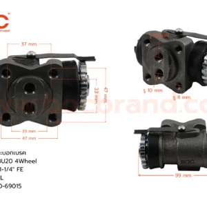 กระบอกเบรค TOYOTA BU20  4Wheel FRL 1-1/4" ไม่มีไล่ลม
