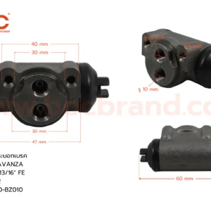 กระบอกเบรค TOYOTA AVANZA RR 13/16" ไม่มีไล่ลม