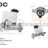 BMZ-07 แม่ปั๊มเบรค MAZDA BT50 1" BOC