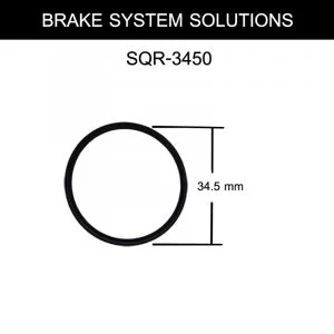 BOC : SQR-3450 SQUARE RING สแควร์ริง 34.5 mm