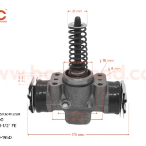 BOC : WHN-450 กระบอกเบรค HINO SH700 1-1/2"