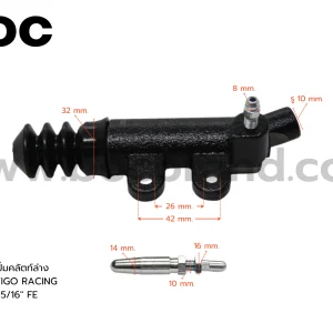 BOC : STT-36 แม่ปั๊มคลัทช์ล่าง  TOYOTA  VIGO RACING 15/16"