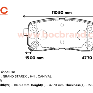 BOC : PHY-1957 R. GRAND STAREX , H-1 CANIVAL