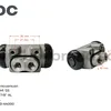 WHY-067 กระบอกเบรกหลังซ้าย HYUNDAI H1 ’03 LH 7/8″ BOC