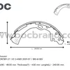 KNS-1657 ก้ามเบรก NISSAN FRONTIER 2.7, 3.0 2+4WD 2001-07 / BIG-M BDI BOC