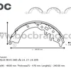 KTT-5215 ก้ามเบรก TOYOTA HILUX REVO 2WD เตี้ย 2.4, 2.7, 2.8 2015 (R) BOC